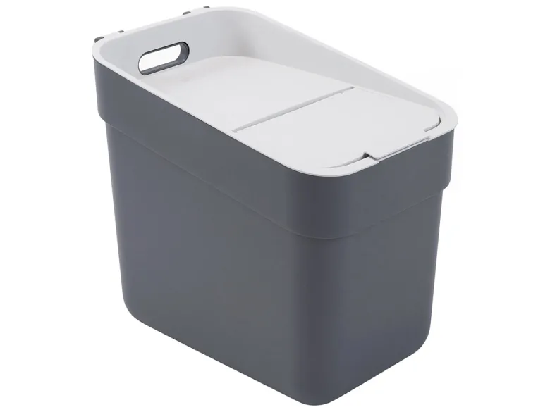 Curver Ready to Collect 20 liter prullenbak - Grey