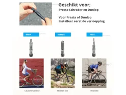 Cycplus A8 elektrische fietspomp