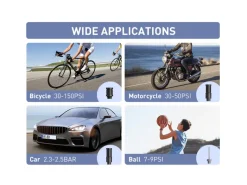 Cycplus A2 Pro elektrische fietspomp