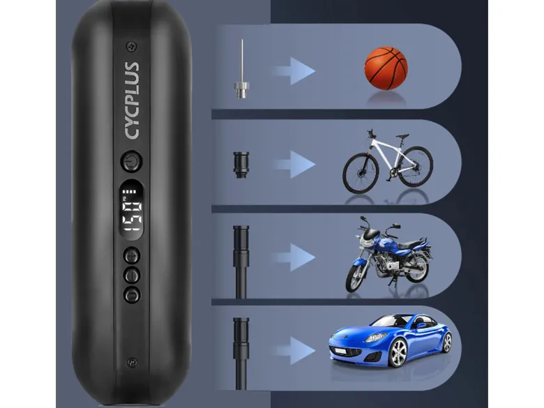 Cycplus A2 Pro elektrische fietspomp