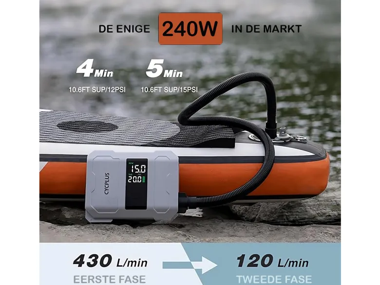 Cycplus D17 Vulcano Sup-Pomp accu