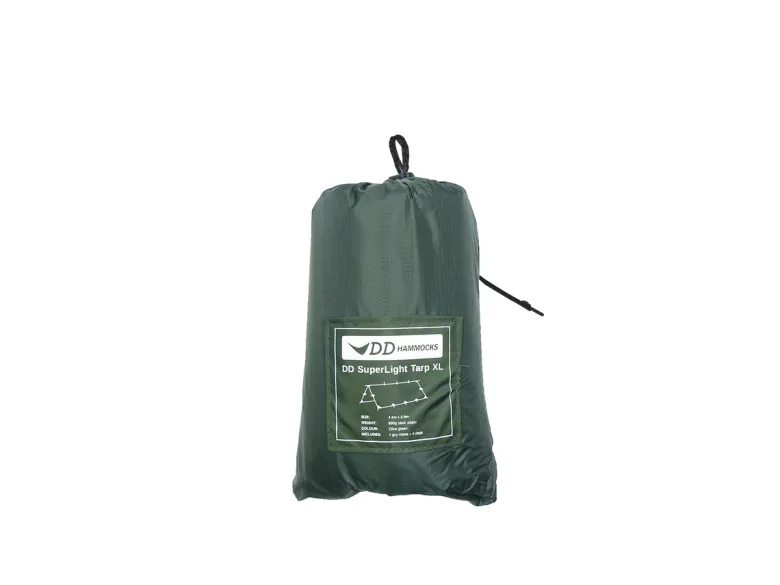 DD Superlight 4,5 x 2,9 meter XL tarp - Olive Green