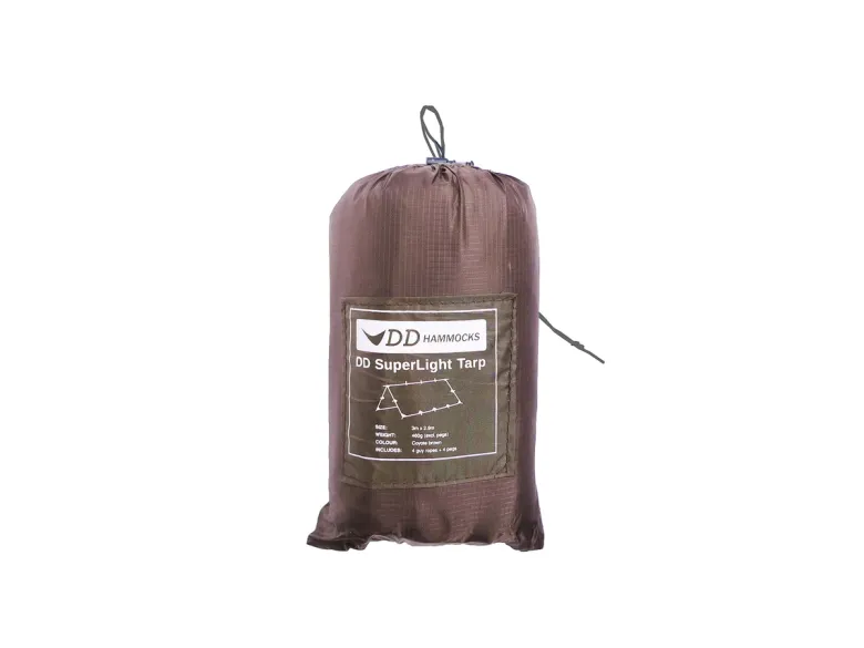 DD 3 x 2.9 meter Superlight Tarp - Coyote Brown