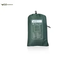 DD 3 x 3 meter tarp - Olive Green