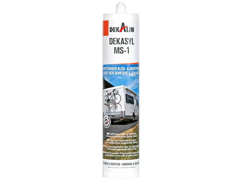 Dekalin Dekasyl MS-1 lijm en afdichtingskit - White