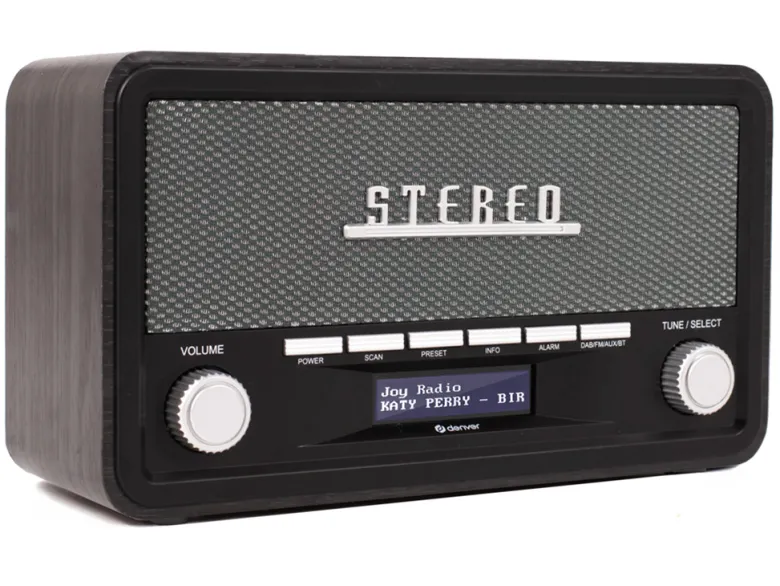 Denver DAB18 DAB+ Bluetooth radio - Dark Grey