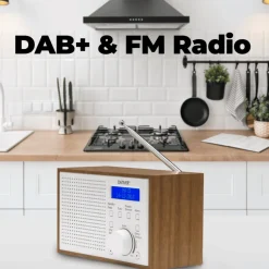 Denver DAB46W DAB+/FM radio - White