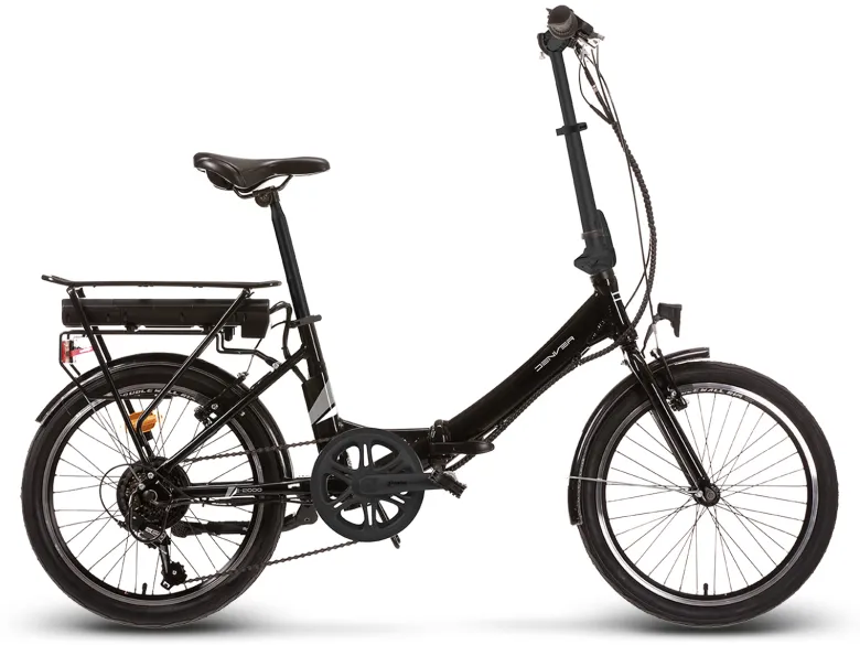 Denver Le Pliage 10.4 elektrische vouwfiets - Matt Black