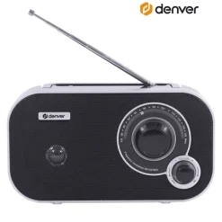 Denver TR51 FM radio noodradio - Black
