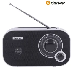 Denver TR51 FM radio noodradio - Black
