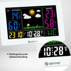 Denver WS540 radio gestuurd weerstation
