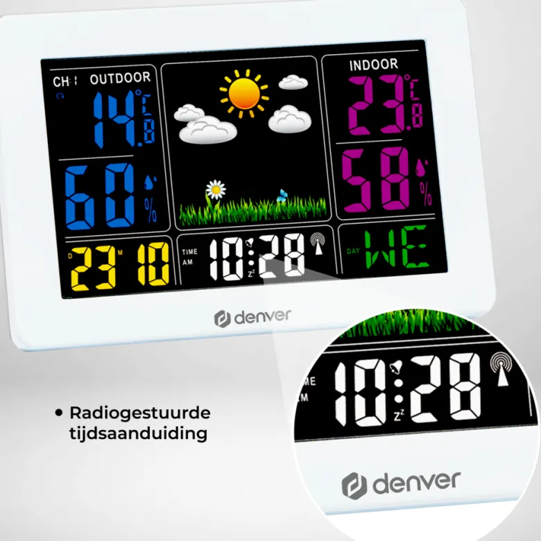 Denver WS540 radio gestuurd weerstation