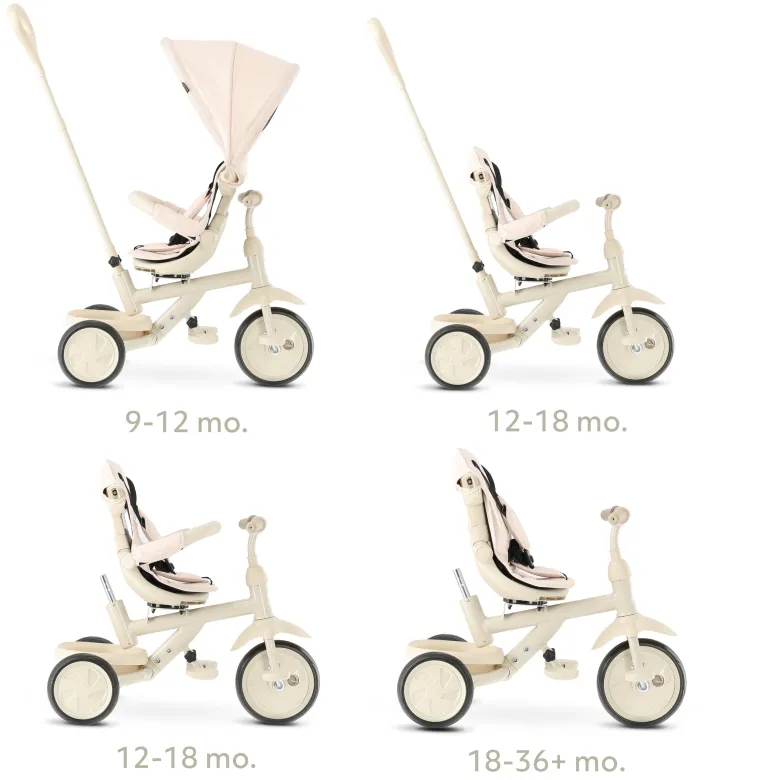 Deryan Adventurer 5-in-1 driewieler - Beige