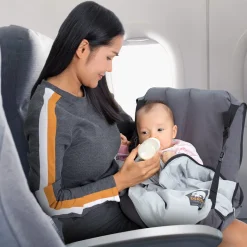 Deryan AirTraveller baby reiskussen met matras