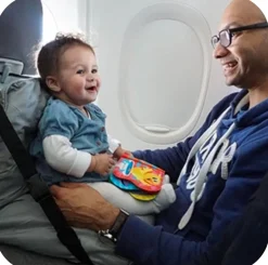 Deryan AirTraveller baby reiskussen met matras