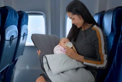 Deryan AirTraveller baby reiskussen met matras