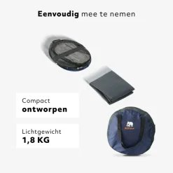 Deryan Baby Luxe campingbedje - Navy