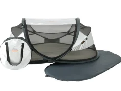 Deryan Baby Luxe campingbedje - Silver