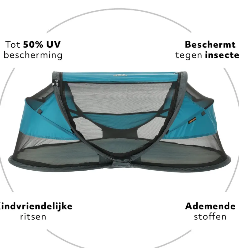 Deryan Baby Luxe Campingbedje - Ocean