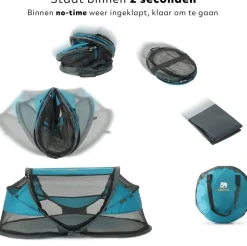 Deryan Baby Luxe Campingbedje - Ocean