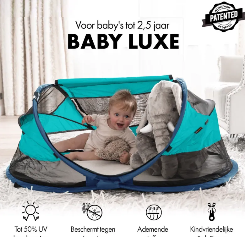 Deryan Baby Luxe Campingbedje - Ocean