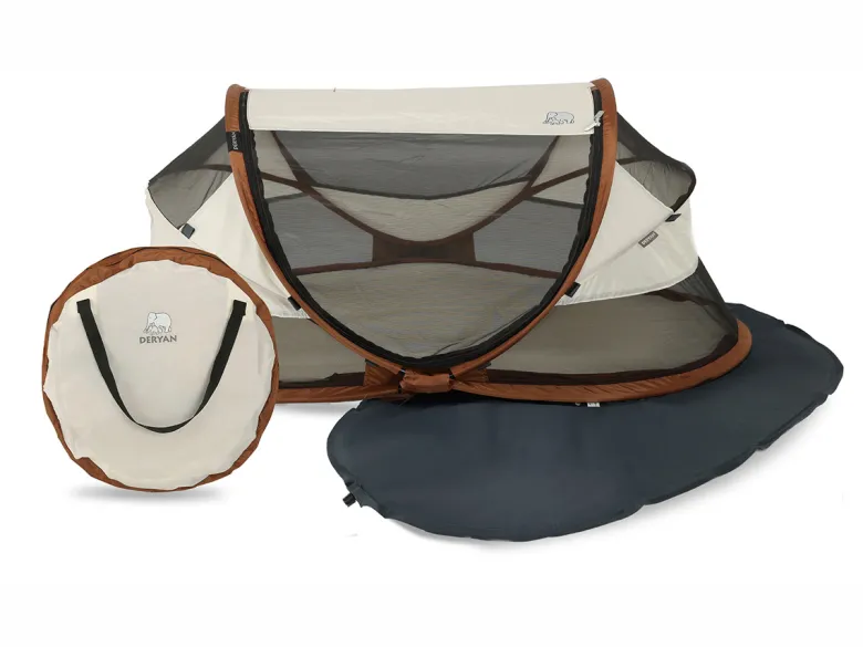 Deryan Baby Luxe campingbedje - Sand