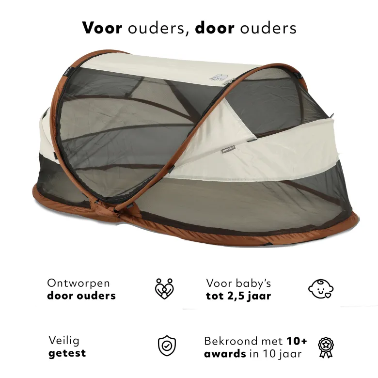 Deryan Baby Luxe campingbedje - Sand