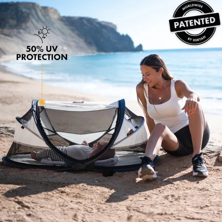 Deryan Baby Luxe Crème Campingbedje
