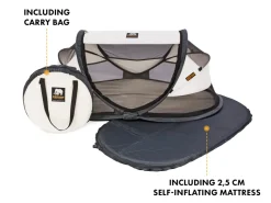 Deryan Baby Luxe Crème Campingbedje