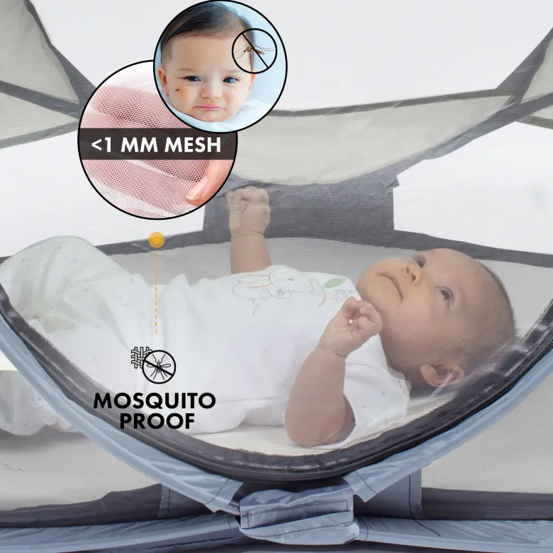Deryan Baby Luxe Crème Campingbedje