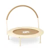 Deryan 92 cm Kinder trampoline met veiligheidsbeugel - Brown