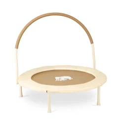 Deryan 92 cm Kinder trampoline met veiligheidsbeugel - Brown