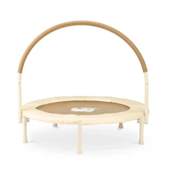 Deryan 92 cm Kinder trampoline met veiligheidsbeugel - Brown