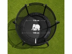 Deryan 140 cm kinder trampoline met veiligheidsnet