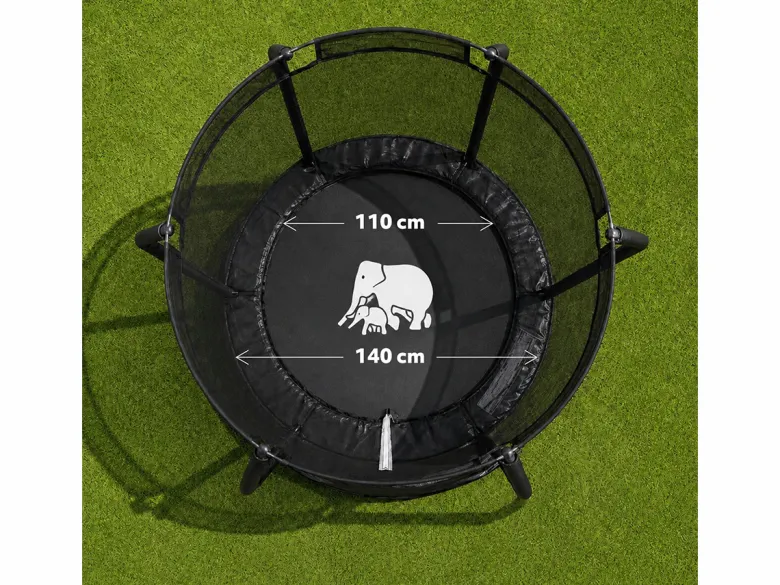 Deryan 140 cm kinder trampoline met veiligheidsnet