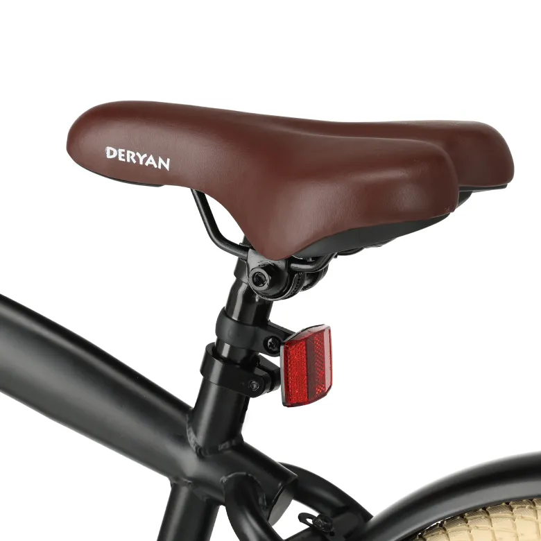 Deryan Coastline Black Kinderfiets - 20 Inch