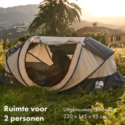 Deryan Cocoon Pop-Up tent - cream