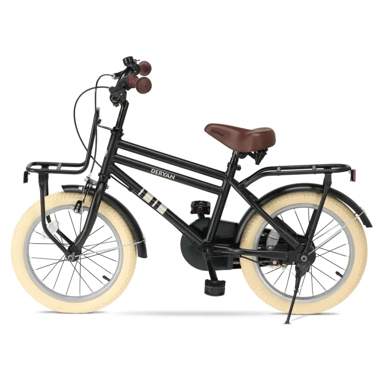 Deryan Cooper Black kinderfiets - 16 inch