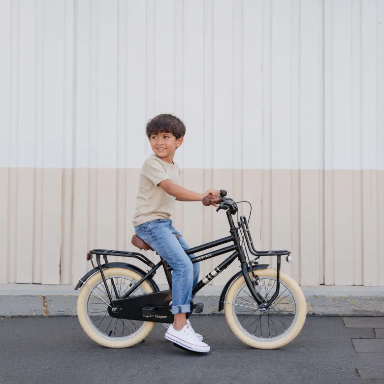Deryan Cooper Black kinderfiets - 16 inch