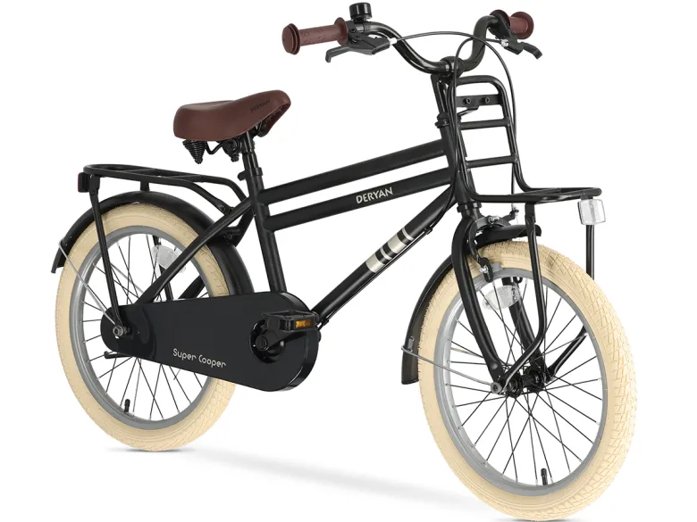 Deryan Cooper Black kinderfiets - 18 inch