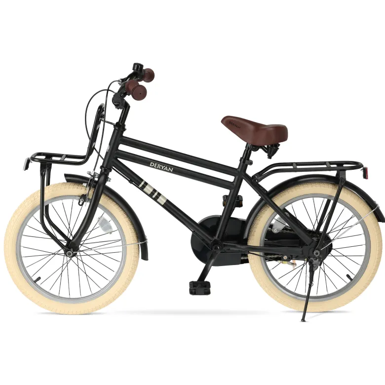 Deryan Cooper Black kinderfiets - 18 inch