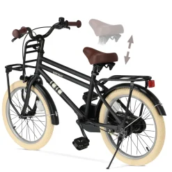 Deryan Cooper Black kinderfiets - 20 inch