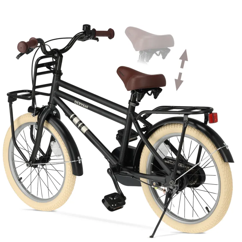 Deryan Cooper Black kinderfiets - 20 inch