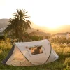 Deryan Dome 2-persoons Pop-up tent - Cream