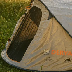 Deryan Dome 2-persoons Pop-up tent - Cream