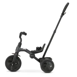 Deryan Drifter Driewieler met duwstang - Black