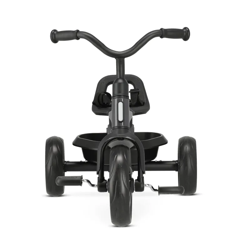 Deryan Drifter Driewieler met duwstang - Black