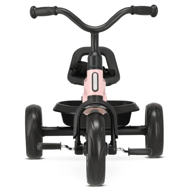 Deryan Drifter Driewieler met duwstang - Pink