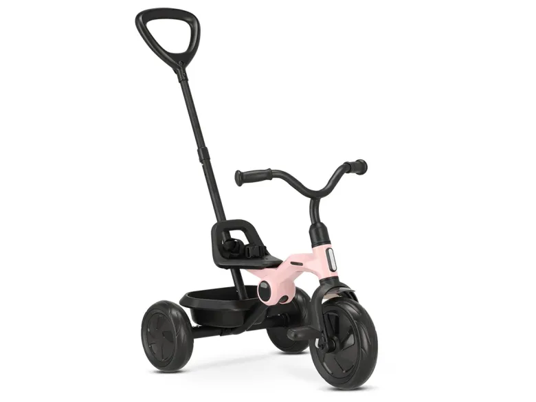 Deryan Drifter Driewieler met duwstang - Pink