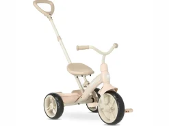 Deryan 4-in-1 driewieler met duwstang - Beige